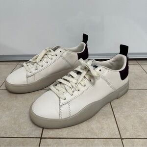 Diesel S Clever Low Lace Leather Trainers Womens size 8